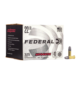 Federal Auto Match .22 LR, 40GR (325pk)