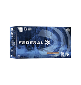 Federal Power Shok 7mm Rem Mag 175gr SP (20pk)