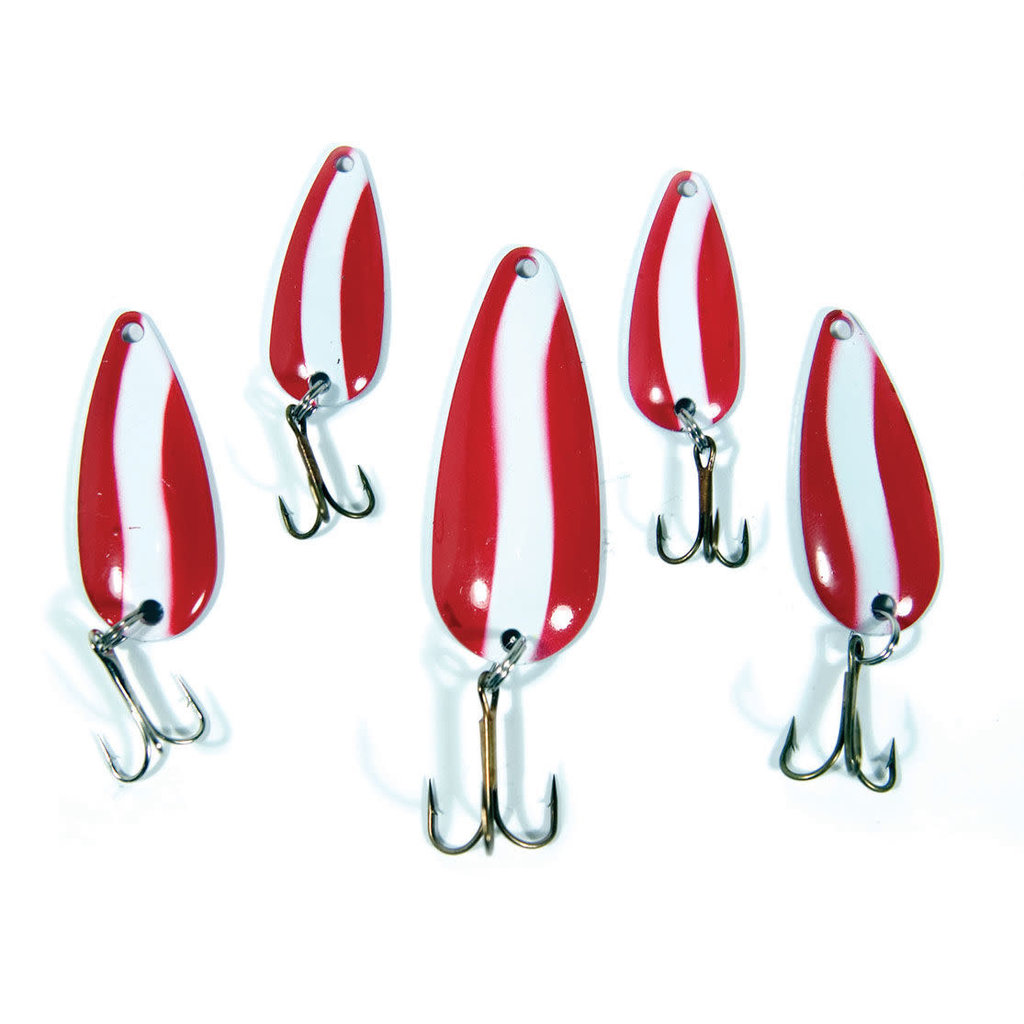 Eagle Claw Dooms Day Spoons Assortment 5pk (Red)