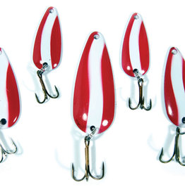 Eagle Claw Dooms Day Spoons Assortment 5pk (Red)