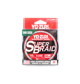 Yo-Zuri Super Braid Dark Green 150yd, 15lbs