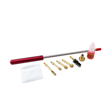 Pro-Shot Competition Pistol Cleaning Kit .38Cal/.357Cal/9mm/.40Cal/10mm/.45Cal 8" Stainless Rod w/Jags