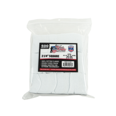 Pro-Shot Cleaning Patch 2 1/4 Square (500 pk)