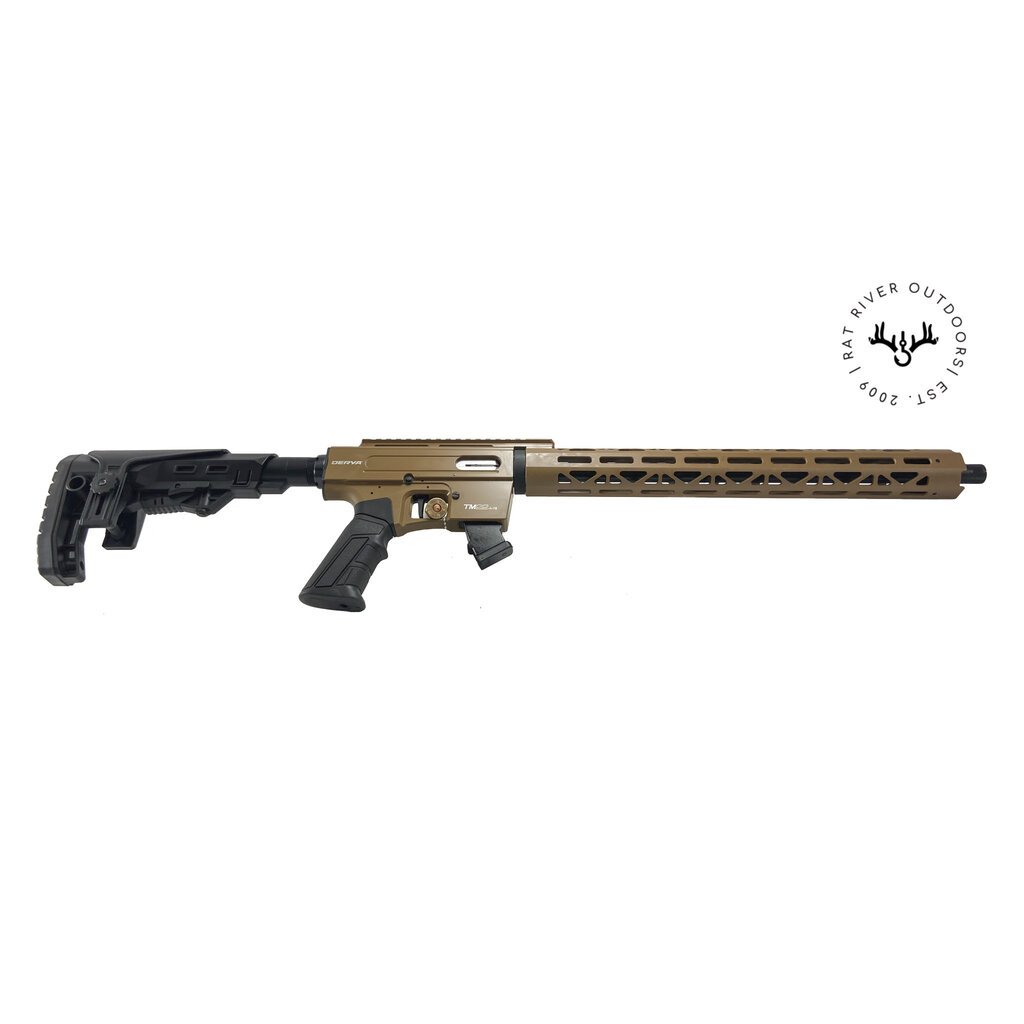 Derya TM22-18 22LR Full Length Handguard Tan BBL Threaded