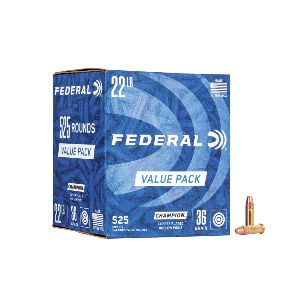 Federal .22 lr, 36GR (525 pk)