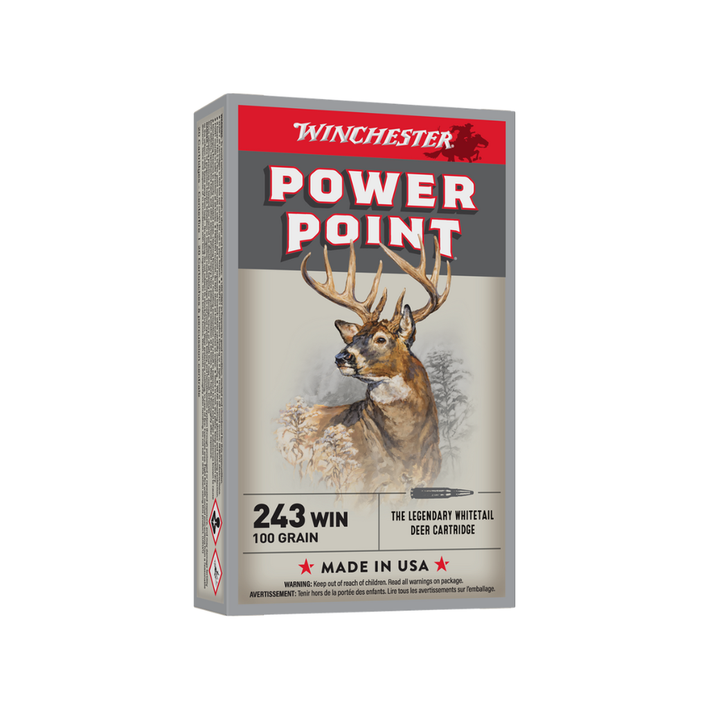 Winchester Power-Point .243 Win 100gr (20pk)