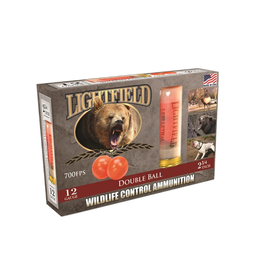 Lightfield Double Ball Wildlife Control 12ga (5pk)