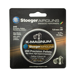 Stoeger X-Magnum 22 cal 17.13gr (200 pk)