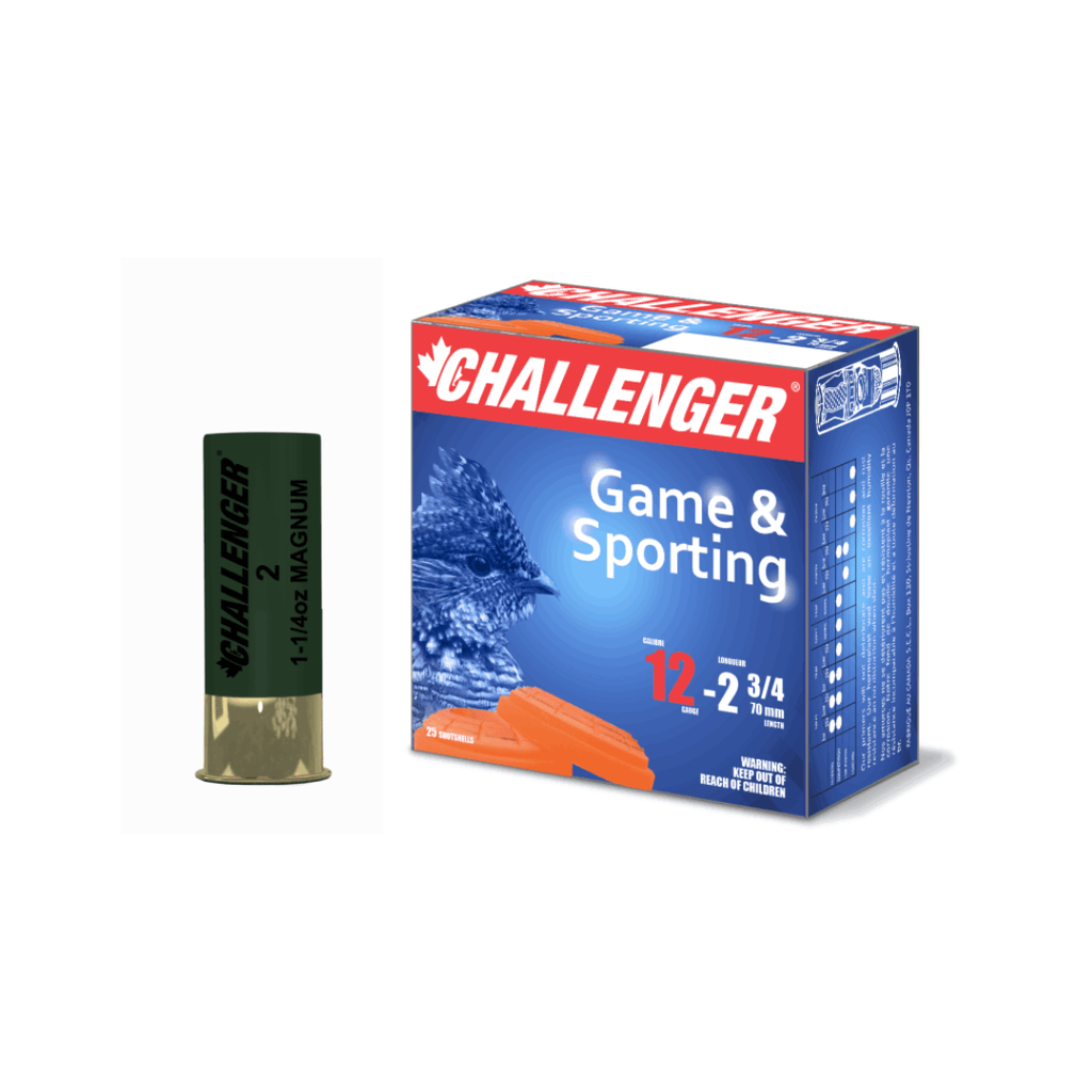 Challenger 12 GA. 2.75" Mag BB 1.1/4 oz. lead (25pk)