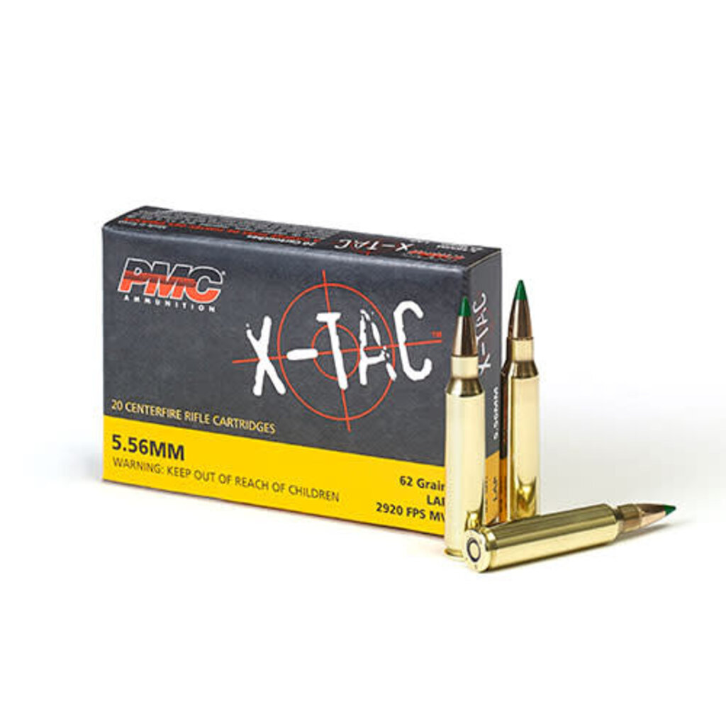 PMC X-Tac 5.56 (m855) 62gr Green Tip (20pk)