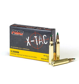PMC X-Tac 5.56 (m855) 62gr Green Tip (20pk)
