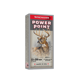 Winchester Power Point 22-250 Rem 64gr (20pk)