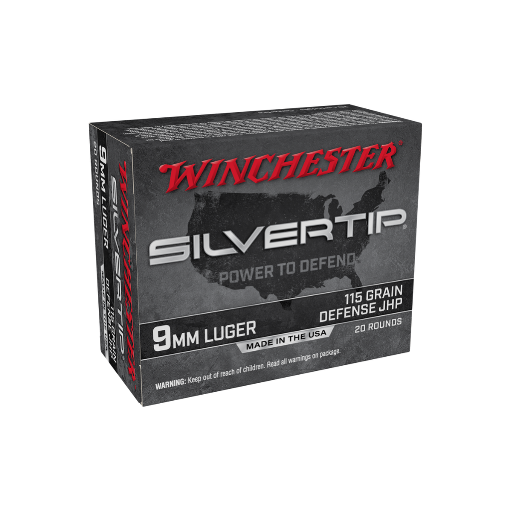 Winchester Silver Tip 9mm HP 115gr (20pk)