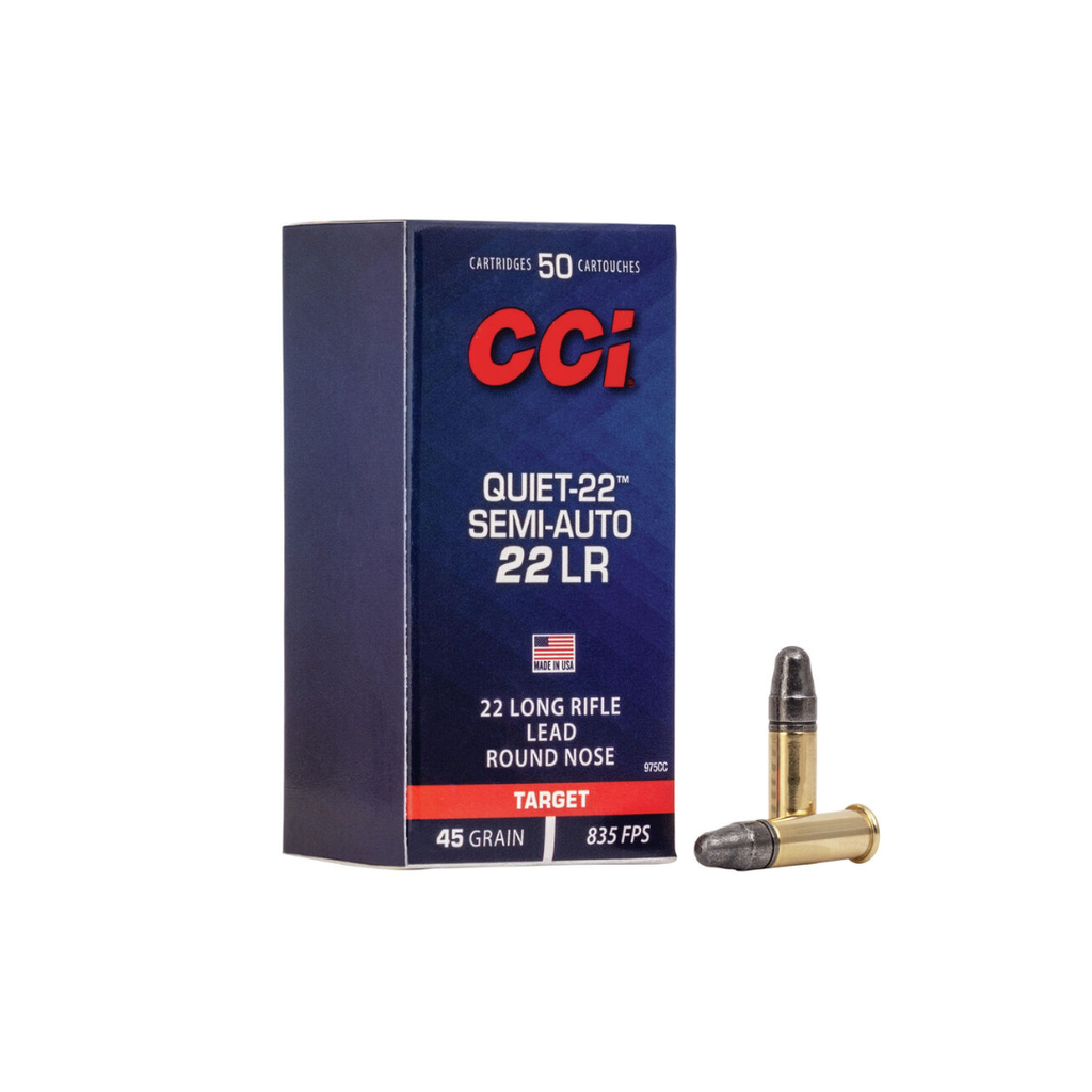 CCI Quiet-22 Semi-Auto 45gr 835fps (50pk)