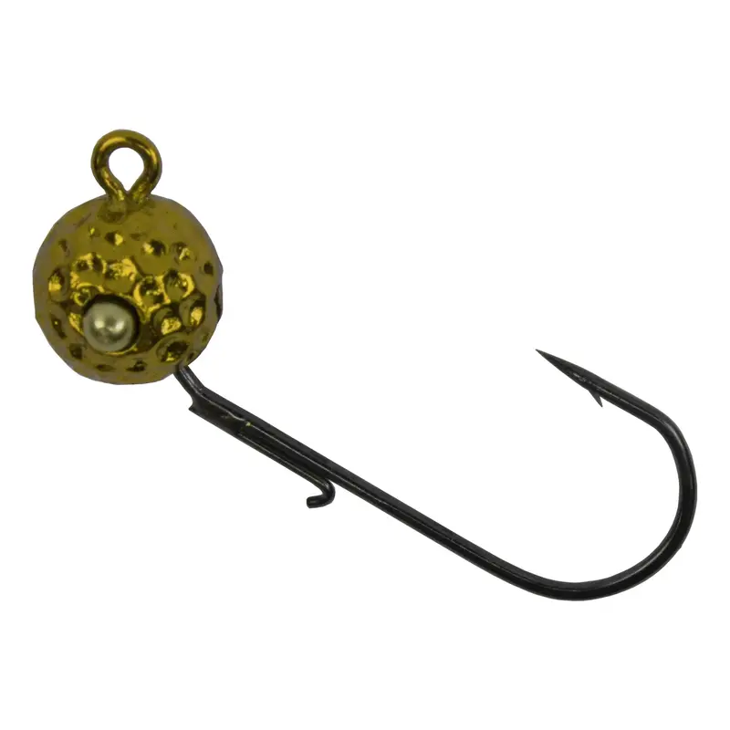 Kalin's Pendu Jig 1/8oz Hammered Gold (2pk)