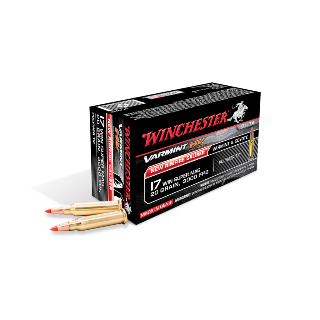 Winchester Varmint HV 17 WSM 20 grains (20pk)