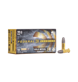 Federal Gold Metal Target 22lr 40gr solid subsonic (50pk)