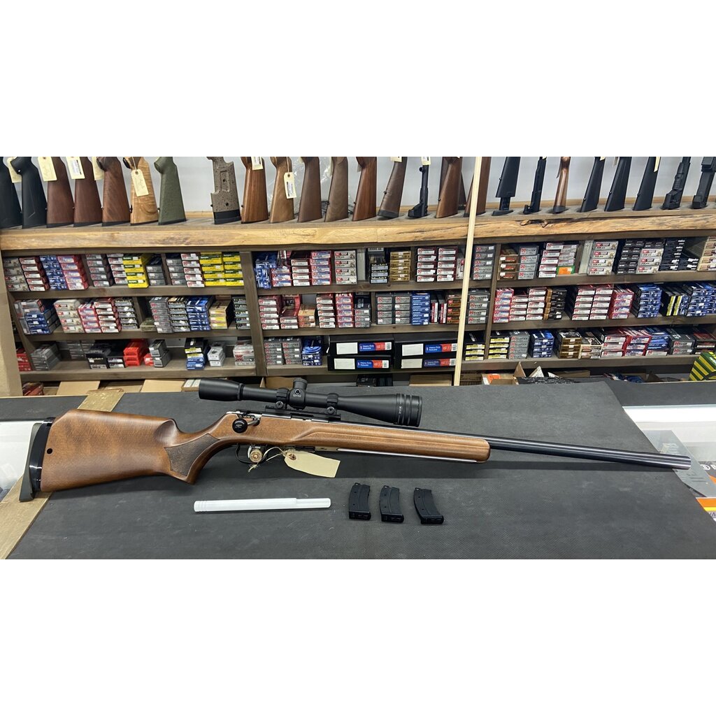 Anschutz 64 MPR 22lr w/Sightron SII 36x42mm w/Box and 3 mags
