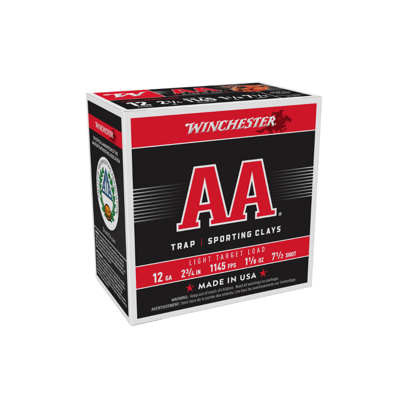 Winchester AA 12ga 2 3/4"  #7 1/2 (25pk)