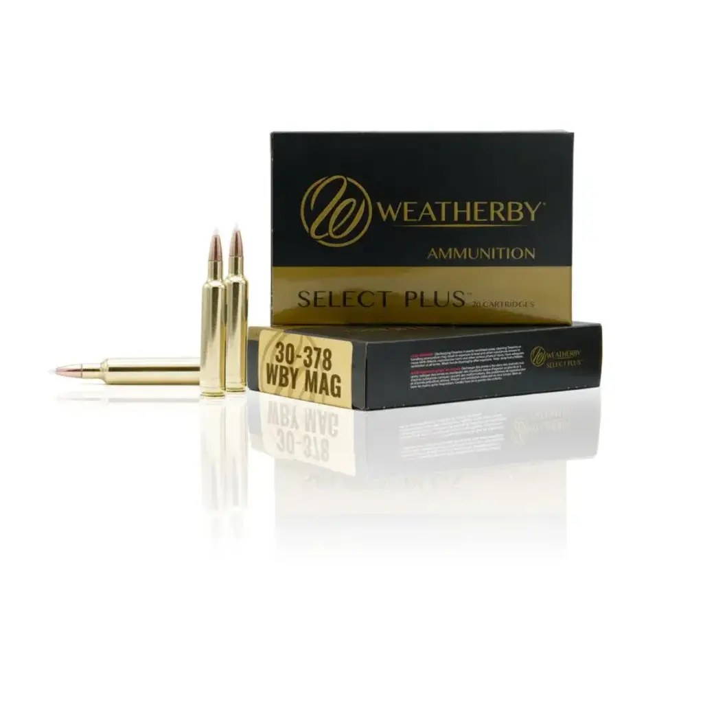 Weatherby Select Plus 30-378 WBY Mag 165gr Barnes TTSX (20pk)