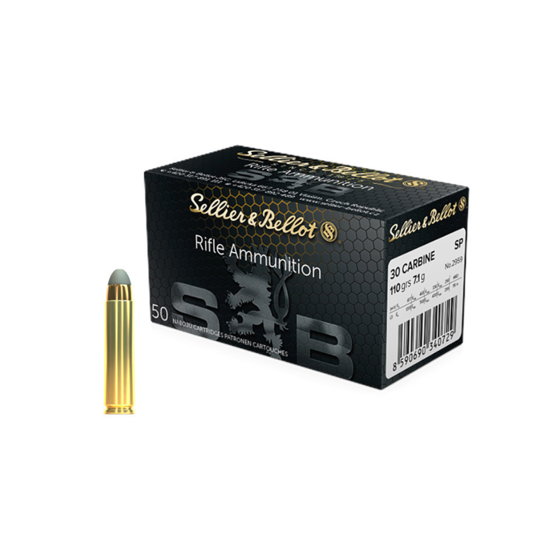 Sellier & Bellot 30 Carbine 110gr SP (50pk)