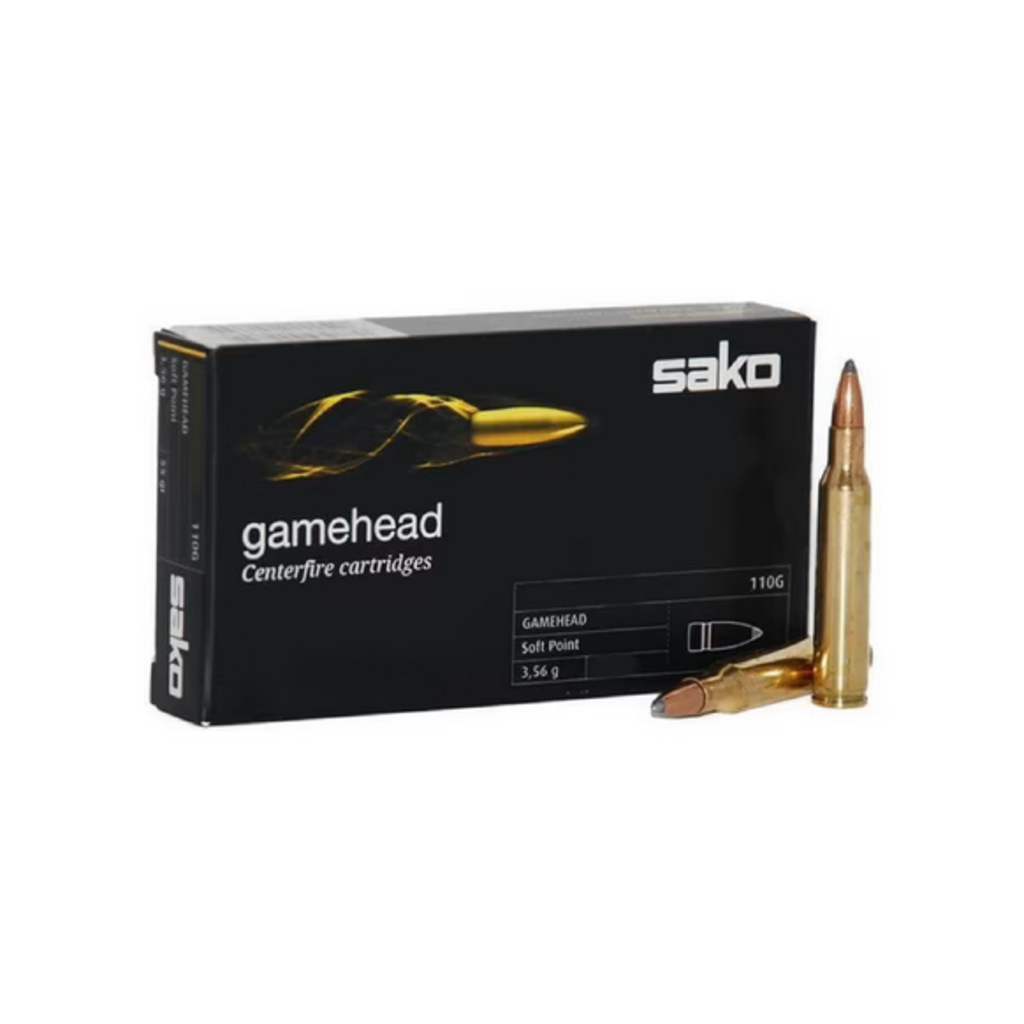 Sako Gamehead 222 Rem 55gr Soft Point (20pk)