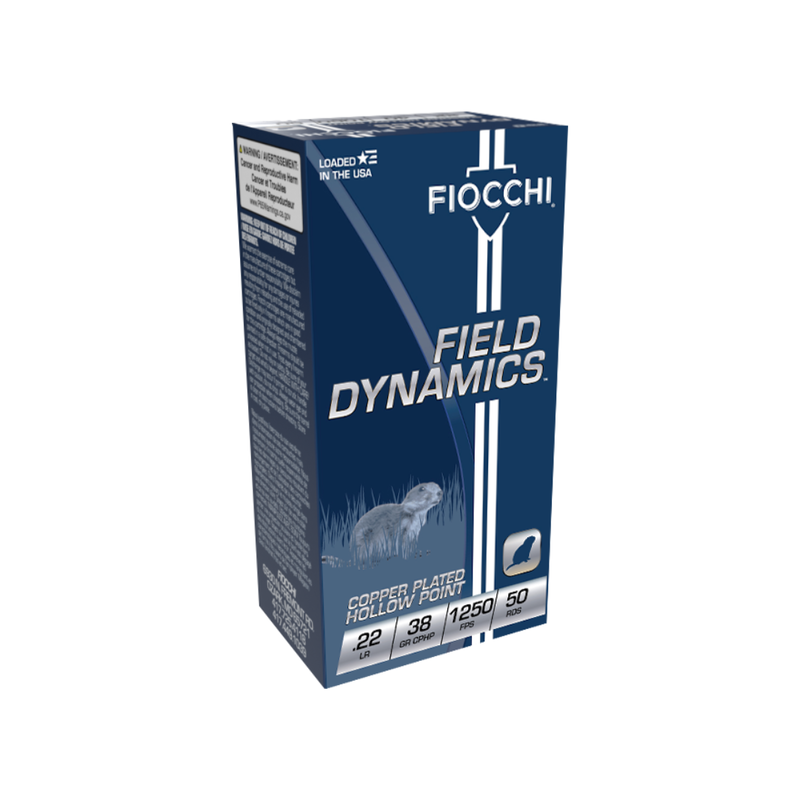 Fiocchi Field Dynamics 22LR 40gr 1250fps (50pk)