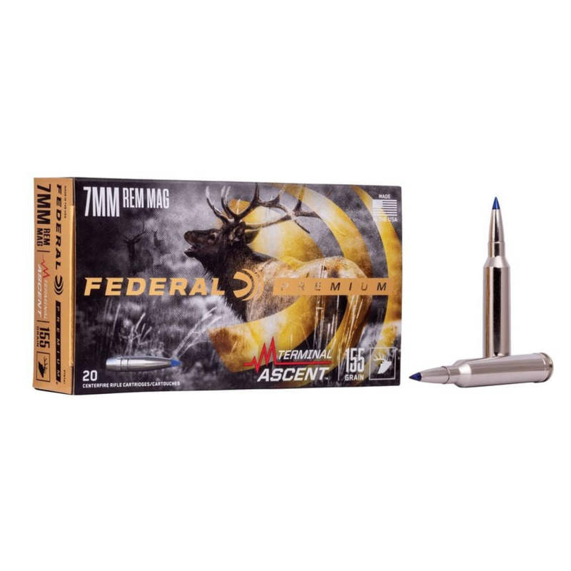 Federal Terminal Ascent 7mm Rem Mag 155gr (20pk)