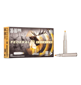 Federal Premium Trophy Bonded Tip 30-06 Sprg 180gr (20pk)