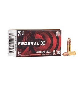 Federal American Eagle 22lr 45gr suppressor 970fps (50pk)