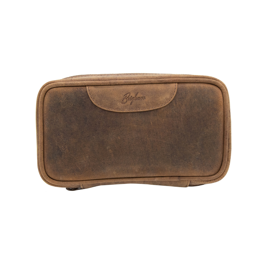 Brigham Vintage Double Pipe Case