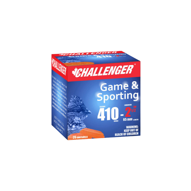 Challenger .410ga 2.5" #4 1/2oz (25pk)