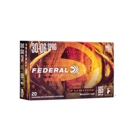 Federal Fusion 30-06 SPRG 165gr Bonded Soft Point (20pk)