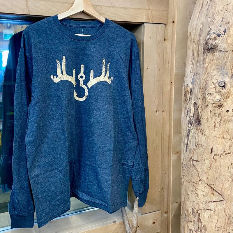 RRO Long Sleeve Tee, Pitch Black Mist