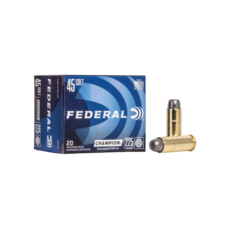 Federal Federal Champion 45 Colt 225gr Lead SWHP (20pk)