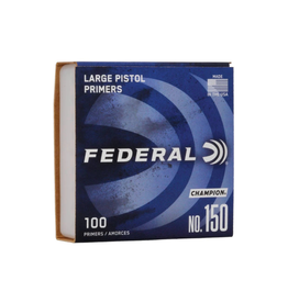 Federal Large Pistol Primers #150 (100 Pk)