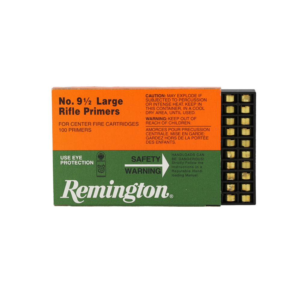 Remington #9 1/2 Large Rifle Primers (100pk)
