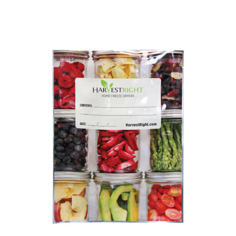 Harvest Right 50 Pack Mylar Bags (6" x 9.75")