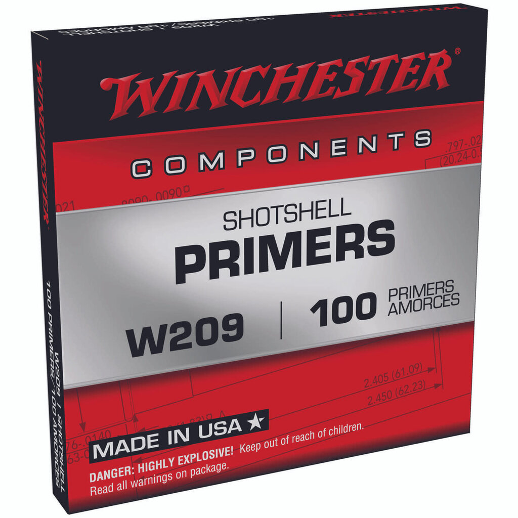 Winchester 209 Primers (100pk)