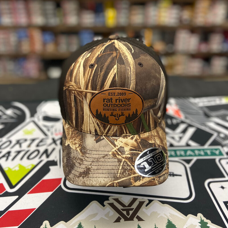 RRO Flexfit 110 Mesh-Back Cap- 110M (Realtree Max7/Black)