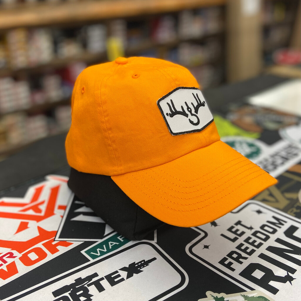 RRO Bio-Washed Classic Dad Hat (Neon orange)