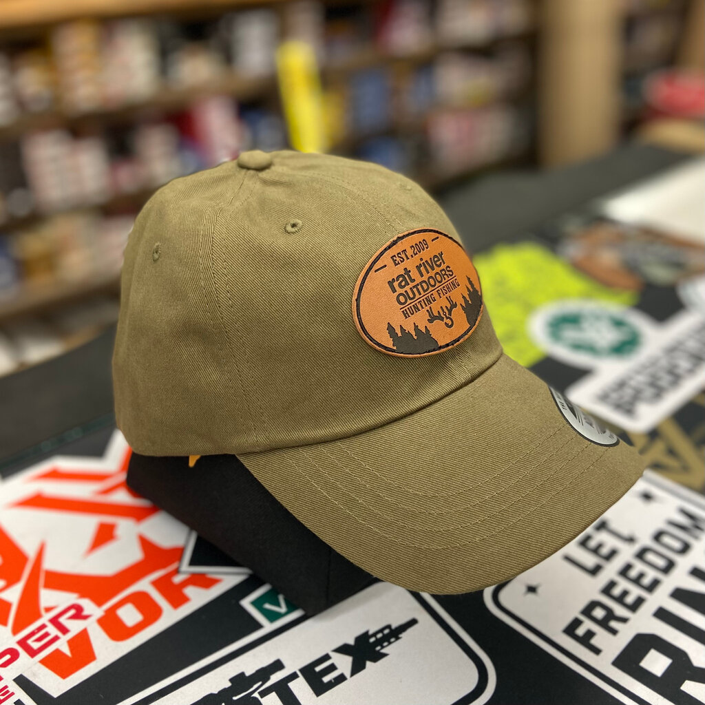 RRO Bio-Washed Classic Dad Hat (Olive)
