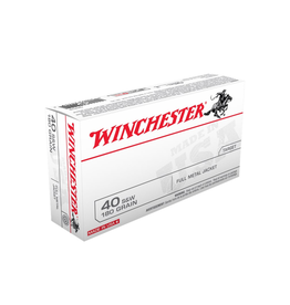 Winchester 40 S&W 180gr FMJ (50 Pk)