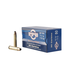 PPU Prvi Partizan 30 Carbine SP RN 110gr (50pk)