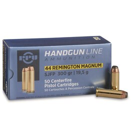 PPU Handgun Line 44 Rem Mag SJFP 300gr (50pk)