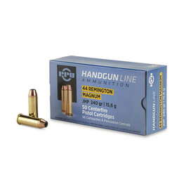 PPU Handgun Line 44 Rem Mag JHP 240gr (50pk)