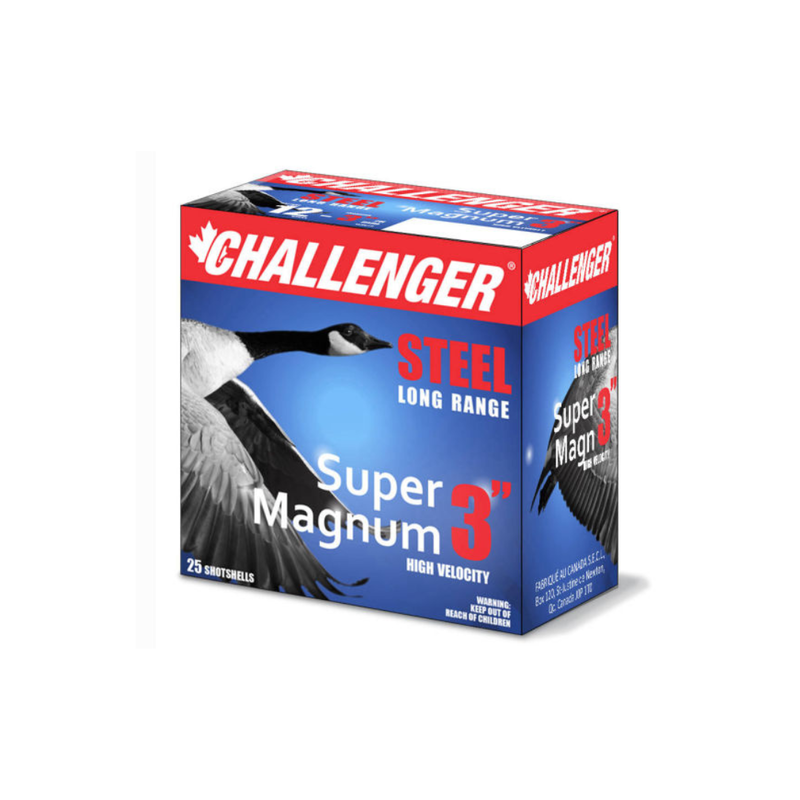 Challenger Super Magnum 12ga #4 Steel 1 1/8oz (25pk)