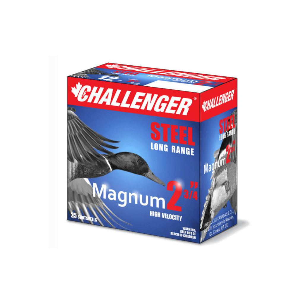 Challenger 12ga 2 3/4" 1 1/4oz #2 steel (25pk)