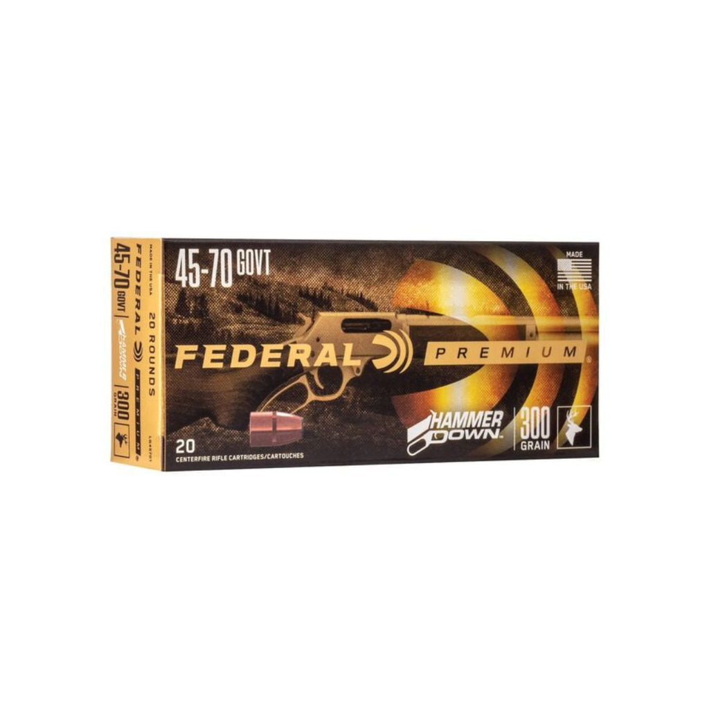 Federal Premium Hammer Down 45-70 Govt, 300gr (20pk)