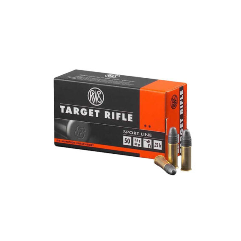 RWS Target Rifle 40gr 22lr (50pk)